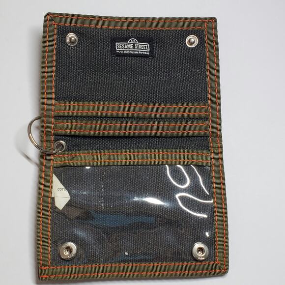 Sesame Street Oscar the Grouch Scram! Bifold Wallet 2005 - Picture 4 of 4